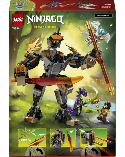 LEGO NINJAGO Coleov misijski robot in zmaj Zane številka 71854