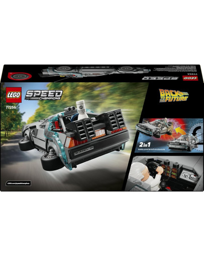 LEGO Speed Champions Časovni stroj iz Nazaj v prihodnost številka 77256