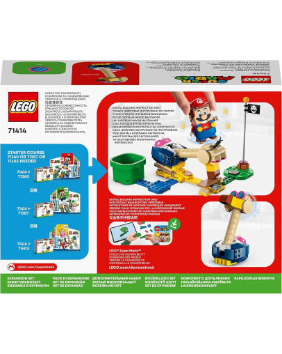 LEGO Super Mario Conkdorjev udarec v glavo razširitveni komplet številka 71414