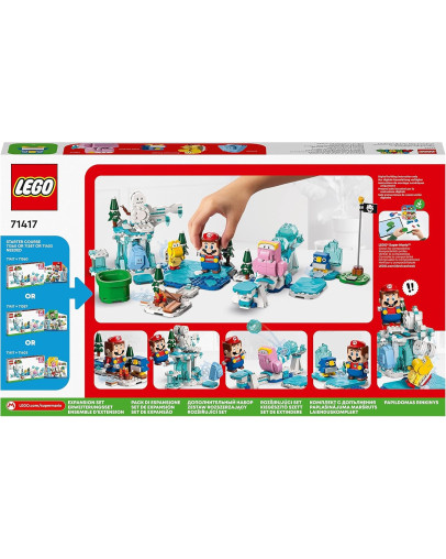 LEGO Super Mario Snežna pustolovščina s Fliprusom razširitveni komplet številka 71417