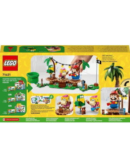 LEGO Super Mario Jungle Jam Dixie Kong razširitveni komplet številka 71421