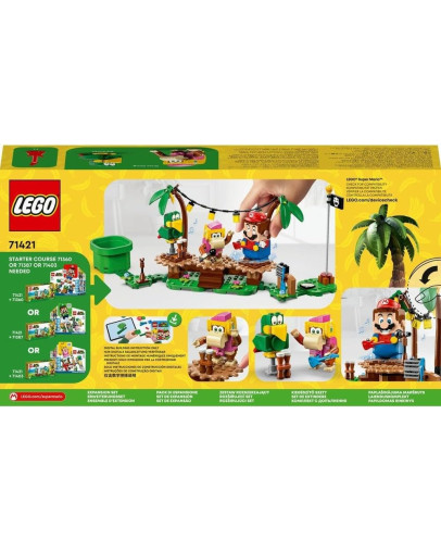 LEGO Super Mario Jungle Jam Dixie Kong razširitveni komplet številka 71421