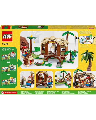 LEGO Super Mario Hišica na drevesu Donkey Konga razširitveni komplet številka 71424