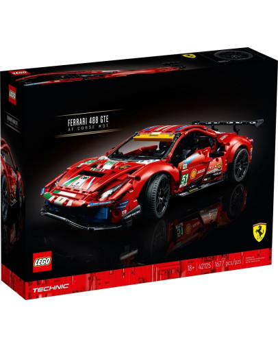 LEGO Technic Ferrari 488 GTE AF Corse #51 številka 42125