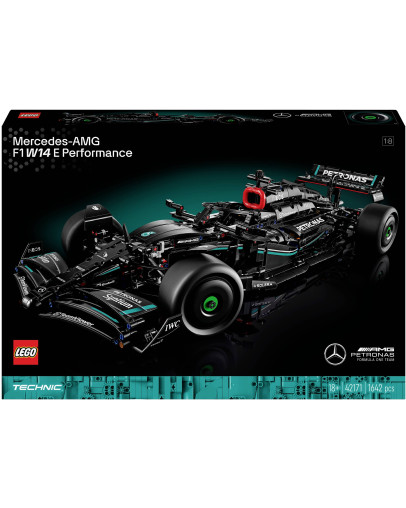 LEGO Technic Mercedes-AMG F1 W14 E Performance številka 42171