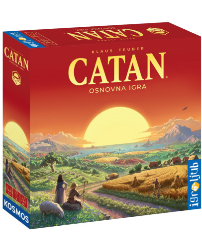 Namizna družabna igra Catan osnovna igra