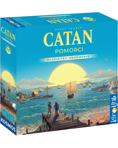 Namizna družabna igra Catan Mornarji razširitev
