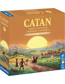 Namizna družabna igra Catan Mesta in vitezi razširitev