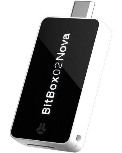 BitBox02 Nova Multi edition bela strojna denarnica za Bitcoin in druge kriptovalute