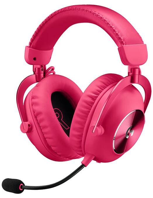 Logitech G Pro X 2 Lightspeed roza brezžične igralne slušalke