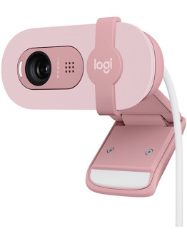 Logitech Brio 100 roza žična spletna kamera