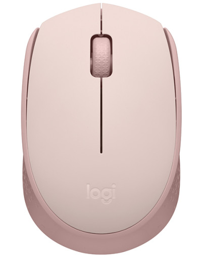 Logitech M171 roza brezžična miška