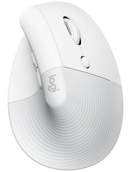 Logitech Lift for Mac bela brezžična ergonomska vertikalna miška