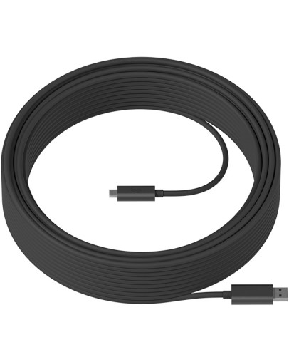 Logitech Strong USB 3.1 grafiten žični kabel 10m