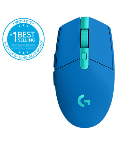 Logitech G305 LIGHTSPEED modra brezžična igralna miška
