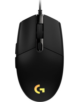 Logitech G102 LIGHTSYNC črna žična igralna miška