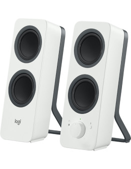 Logitech Z207 2.0 beli brezžični zvočniki