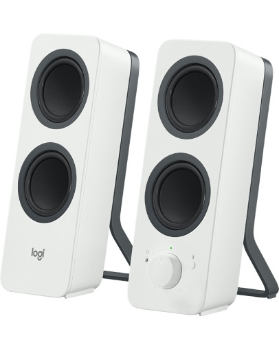 Logitech Z207 2.0 beli brezžični zvočniki
