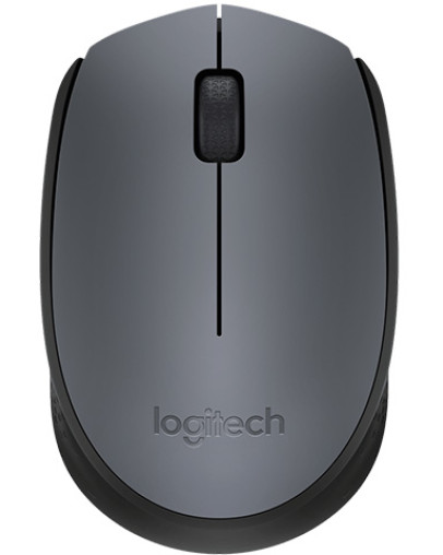 Logitech M170 siva brezžična miška