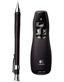 Logitech R400 brezžični predvajalnik z rdečim laserjem