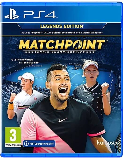Matchpoint Tennis Championships Legends Edition (PS4)