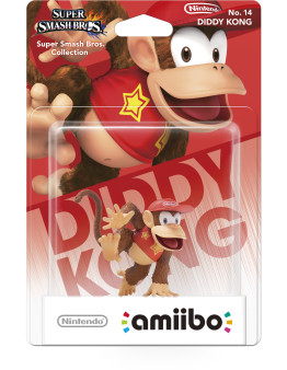 Amiibo Diddy Kong številka 14 (Super Smash Bros)