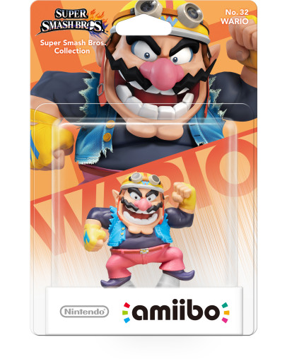 Amiibo Wario številka 32 (Super Smash Bros)