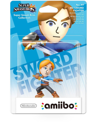Amiibo Mii Sword Fighter številka 49 (Super Smash Bros)