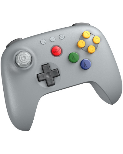 8BitDo 64 siv Bluetooth igralni plošček