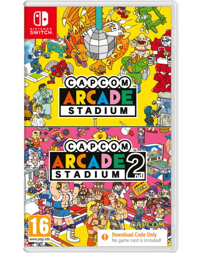Capcom Arcade Stadium 1 & 2 - koda v škatlici (SWITCH)