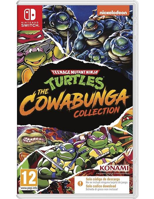 Teenage Mutant Ninja Turtles The Cowabunga Collection - koda v škatlici (SWITCH)