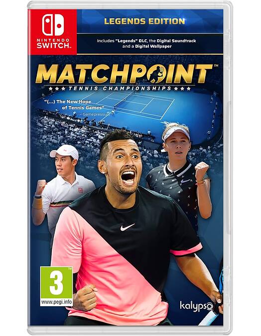 Matchpoint Tennis Championships Legends Edition (SWITCH)