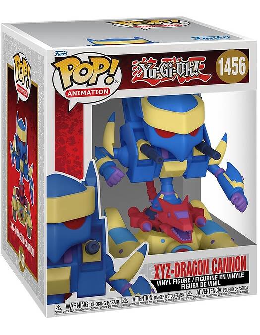 Funko Pop Super Yu Gi Oh XYZ Dragon Catapult Cannon 15 cm velik
