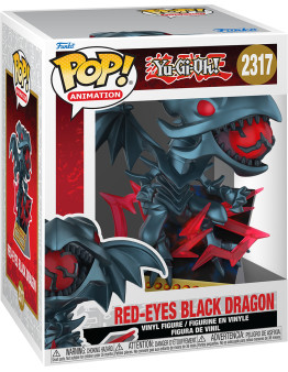 Funko Pop Premium Yu Gi Oh Red Eyes Black Dragon Card
