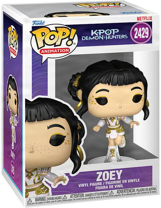Funko Pop Animation K Pop Demon Hunters Zoey