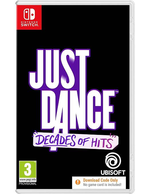 Just Dance Decades of Hits - koda v škatlici (SWITCH)