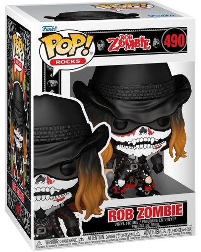 Funko Pop Rocks Rob Zombie with Bandana