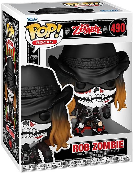 Funko Pop Rocks Rob Zombie with Bandana