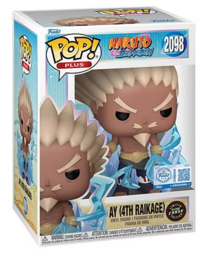 Funko Pop Plus Naruto Shippuden A 4th Raikage with Chase Glow 15 cm velik