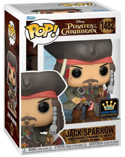 Funko Pop Movies Pirates of the Caribbean Jack Sparrow Opening
