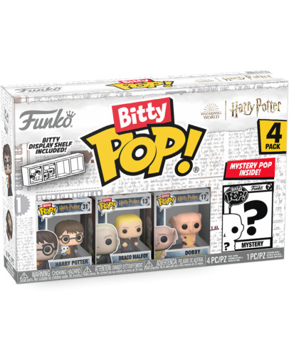Funko Bitty Pop Harry Potter komplet štirih figur