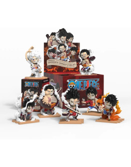 Hidden Dissectibles One Piece Series 6 Luffy Gears Edition zbirateljska figura presenečenja Mighty Jaxx