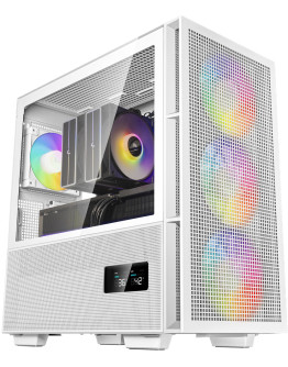 UVI Omega AM961 računalnik AMD Ryzen 5 9600X & RX 9060 XT 16GB & 32GB RAM & 1TB SSD bele barve