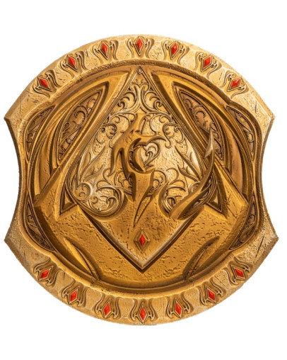 The Elder Scrolls Online Dragonguard Shield okrasna replika Gaya