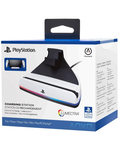 PowerA polnilna postaja z RGB osvetlitvijo za PlayStation Portal