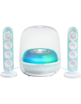 Harman Kardon SoundSticks 5 2.1 Bluetooth zvočni sistem bele barve