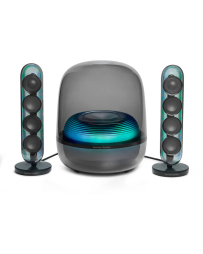 Harman Kardon SoundSticks 5 2.1 Bluetooth zvočni sistem črne barve
