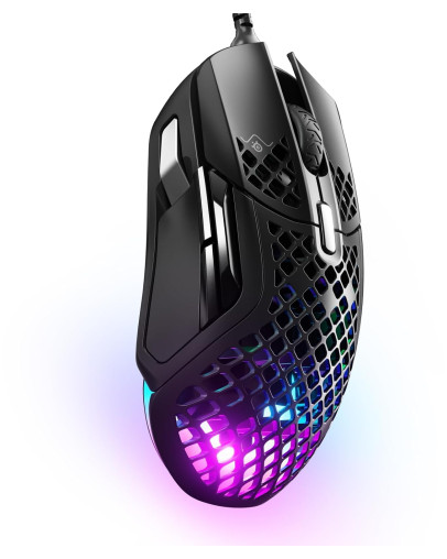 SteelSeries Aerox 5 žična RGB igralna miška črne barve