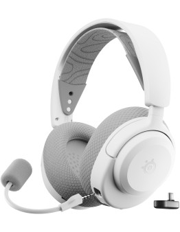 SteelSeries Arctis Nova 3X brezžične igralne slušalke bele barve za PC & igralne konzole & mobilne telefone