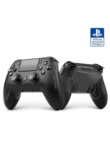 Scuf Omega brezžični igralni plošček črne barve za PS5 in PC